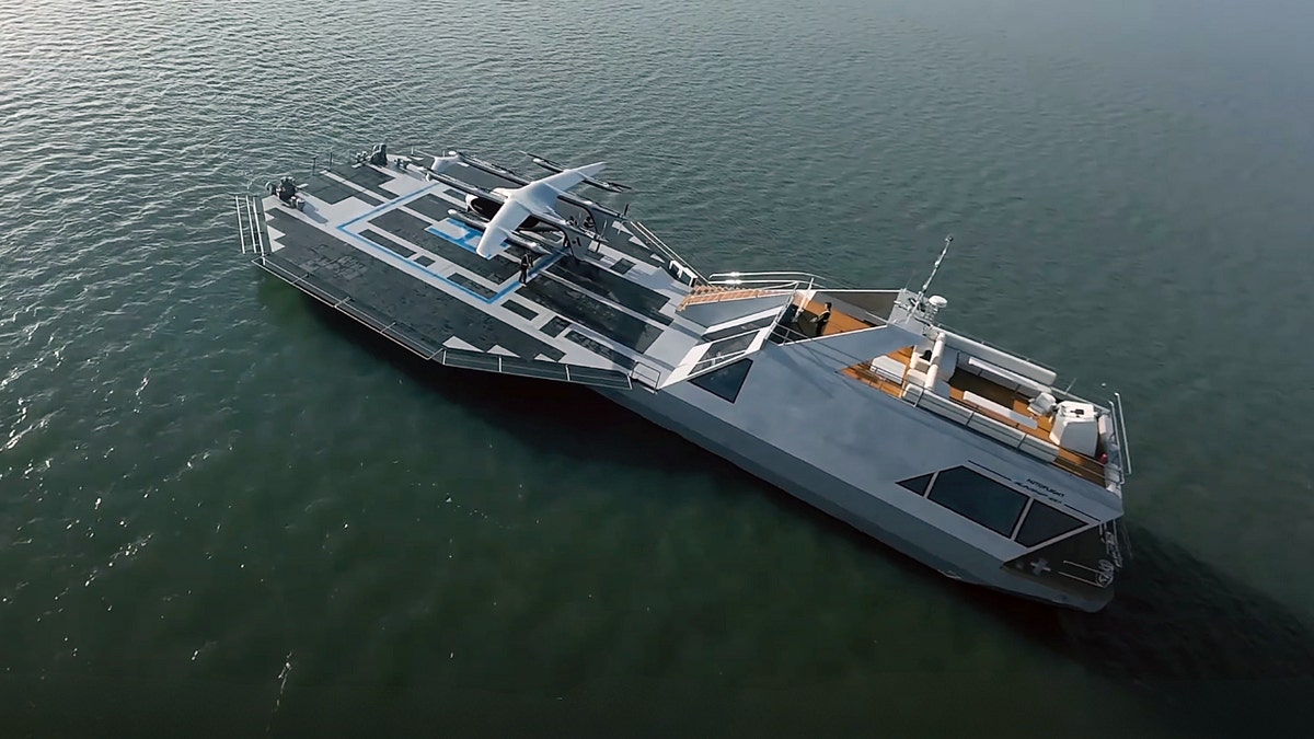 Solar water platforms may solve a major air taxi hurdle at george magazine