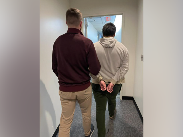 Suspect arrested twice after allegedly carrying out two separate unprovoked assaults only minutes apart