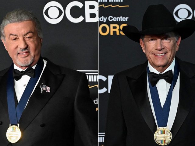 Sylvester Stallone, George Strait lead Trump’s Kennedy Center Honors red carpet