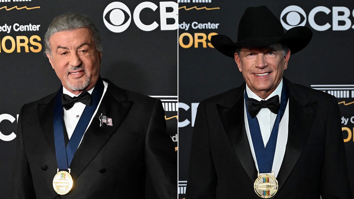 Sylvester Stallone, George Strait lead Trump's Kennedy Center Honors red carpet at george magazine