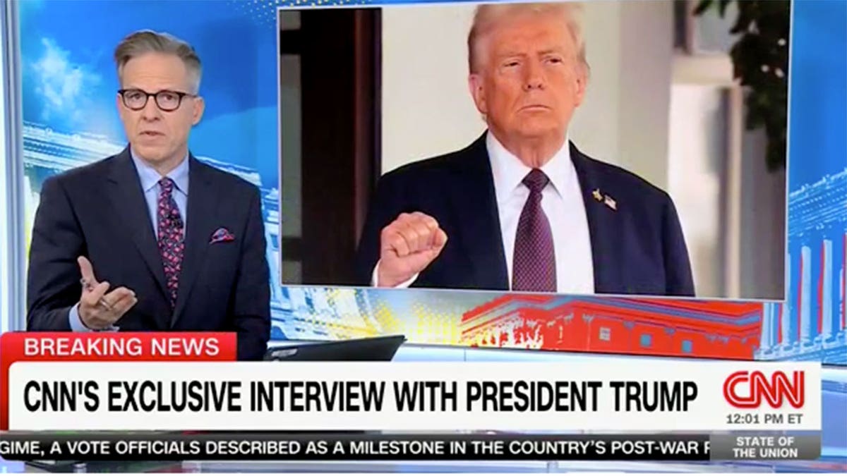 Jake Tapper suggests he covers Trump's age to make up for overlooking Biden at george magazine