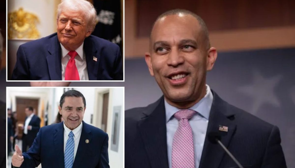 Hakeem Jeffries gives rare praise of Trump pardoning Cuellar: ‘The right outcome’  at george magazine