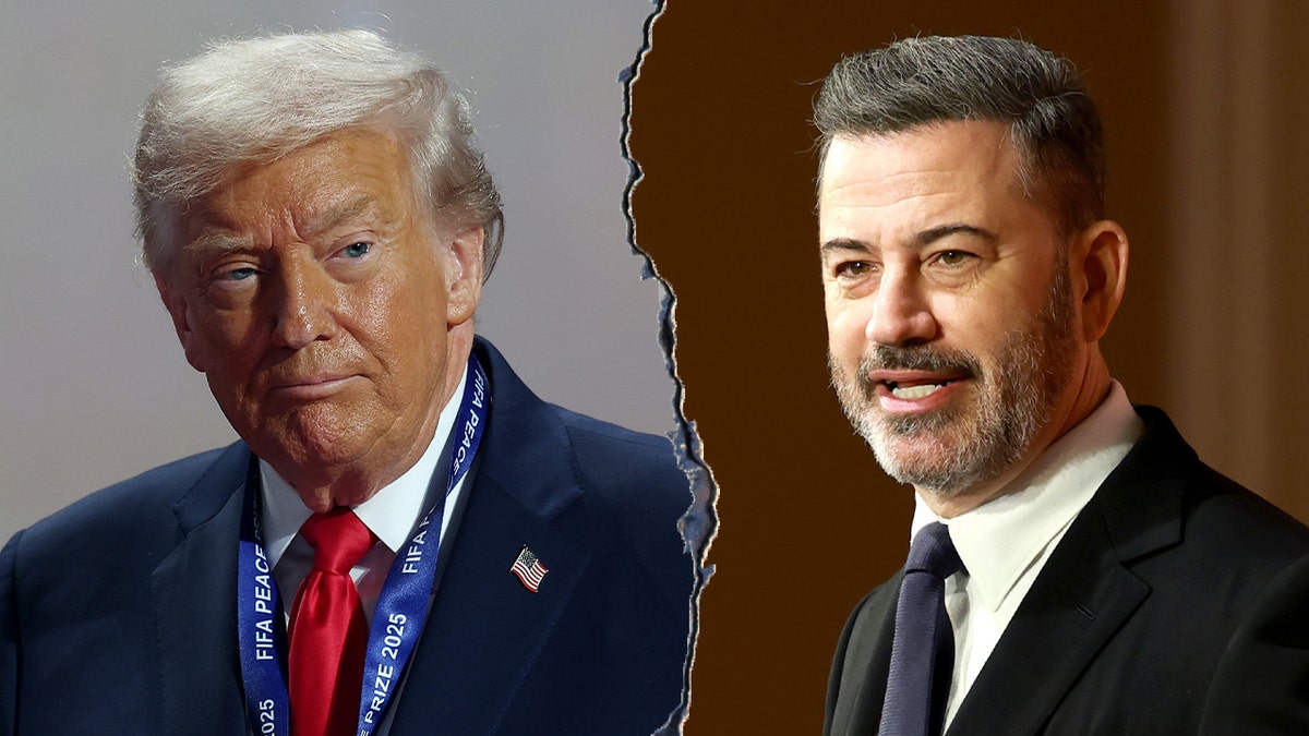 Trump takes swipe at Jimmy Kimmel's talent while honoring Kennedy Center recipients in Oval Office  at george magazine