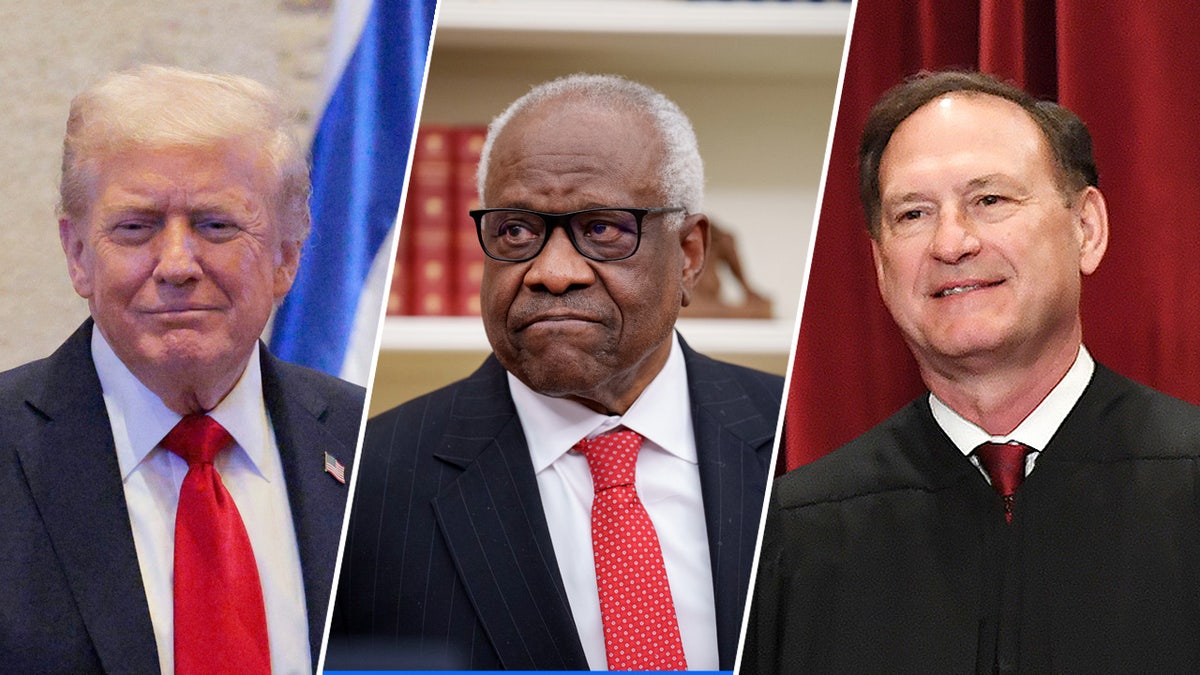 Trump dismisses calls for Alito, Thomas to step down from Supreme Court, calling them ‘fantastic' at george magazine