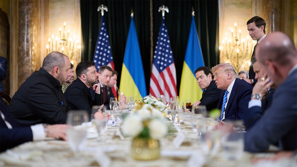 Trump, Zelenskyy say Ukraine peace deal close but 'thorny issues' remain after Florida talks at george magazine