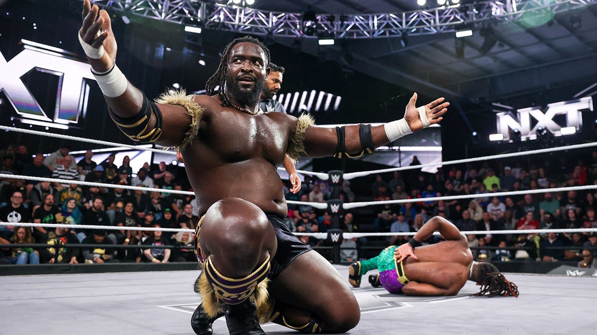 WWE star Je'Von Evans reveals who delivers nastiest chop at george magazine
