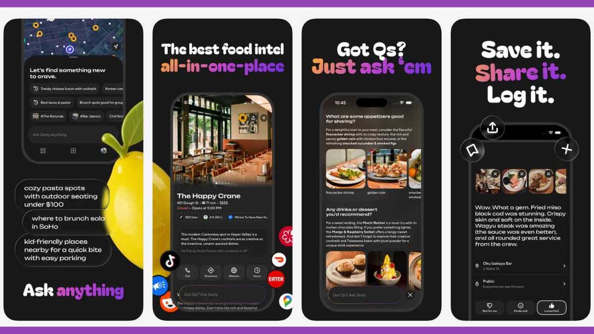 DoorDash launches Zesty, an AI app for finding local food at george magazine