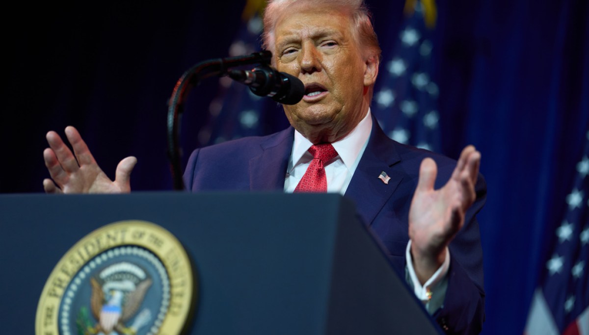 Trump revealed jobs data ahead of time on social media, breaking protocol at george magazine