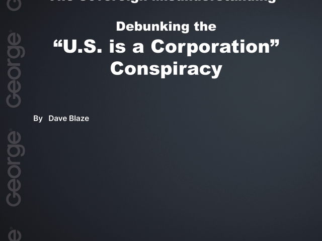 ACT of 1871: The Sovereign Misunderstanding – Debunking the “U.S. is a Corporation” Conspiracy