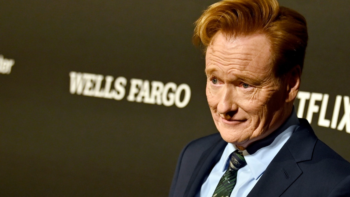 Conan O'Brien says 'F Trump' comics have been co-opted by anger, 'just screaming' at george magazine
