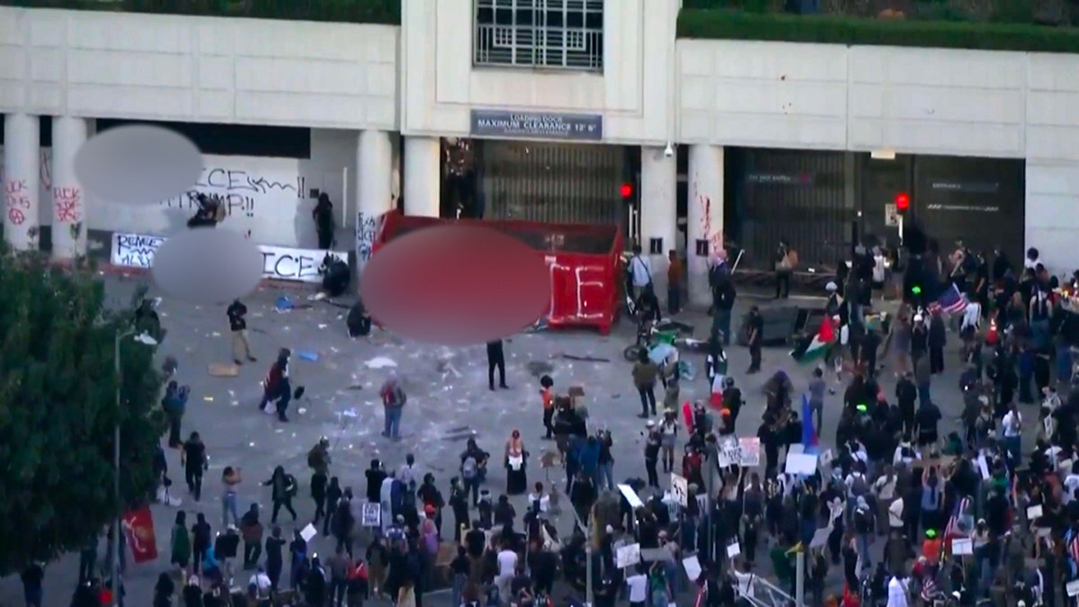 Trump vows not to help blue cities with riots, instructs ICE and Border Patrol to protect federal property at george magazine