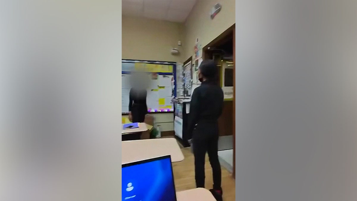 Video captures Detroit student allegedly wielding box cutter in classroom chase as teacher intervenes at george magazine
