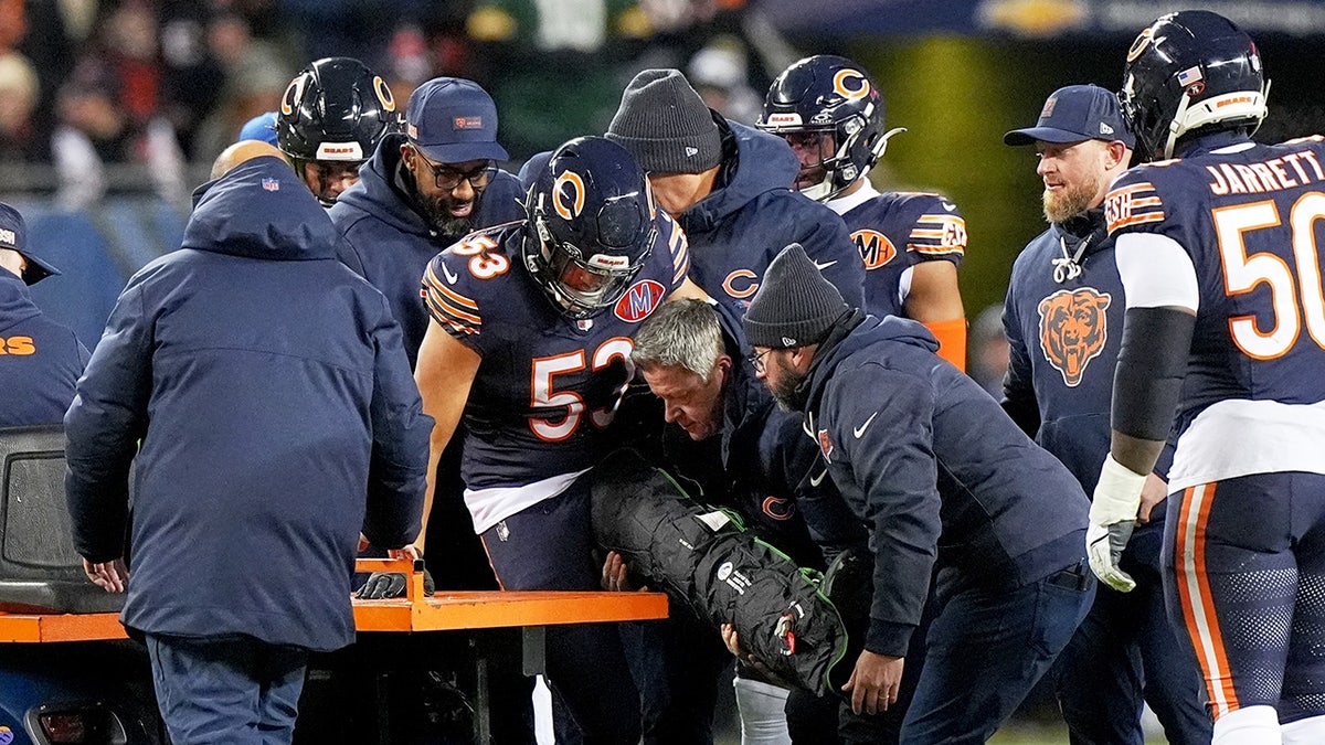 Bears lose key defensive player for rest of playoffs after brutal injury at george magazine