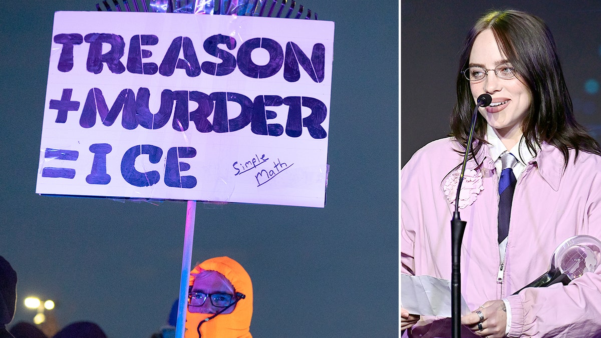 Billie Eilish says protesters are being 'assaulted and murdered' during award speech at george magazine