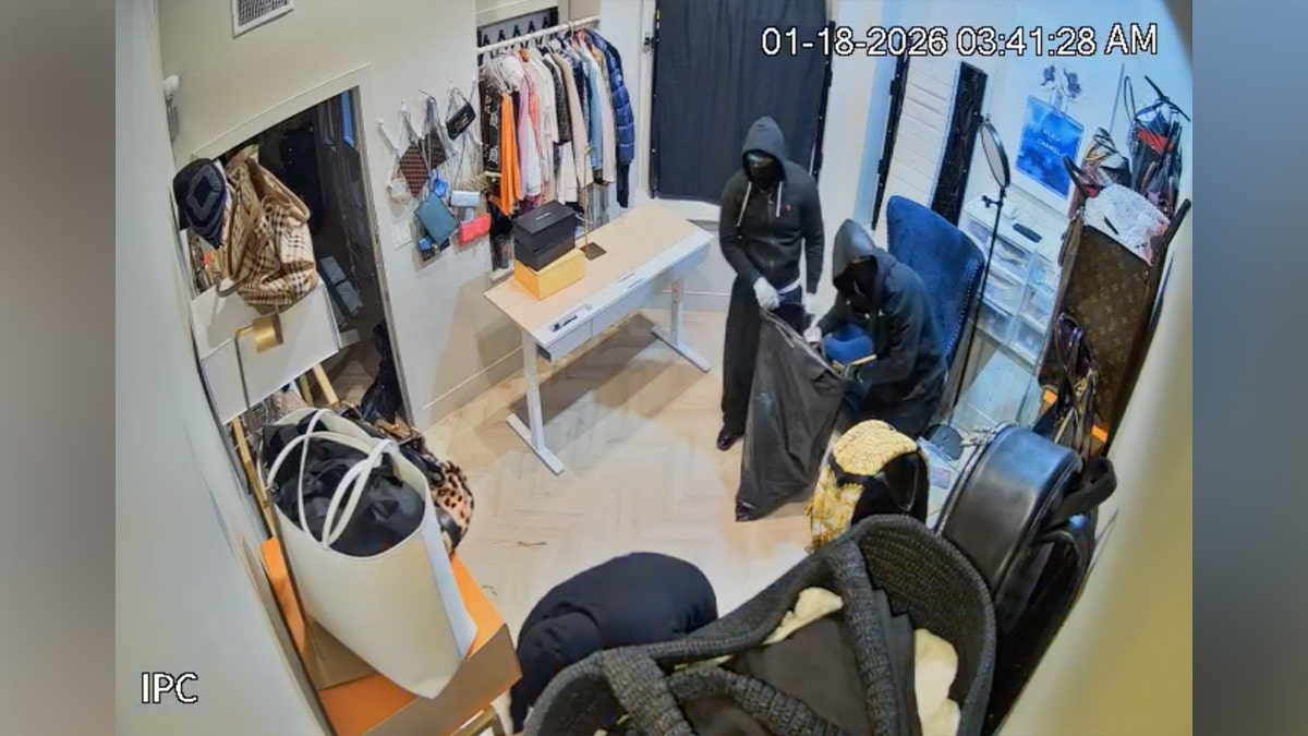 Video shows moment masked California burglars blitz high-end store, escape in luxury SUVs at george magazine