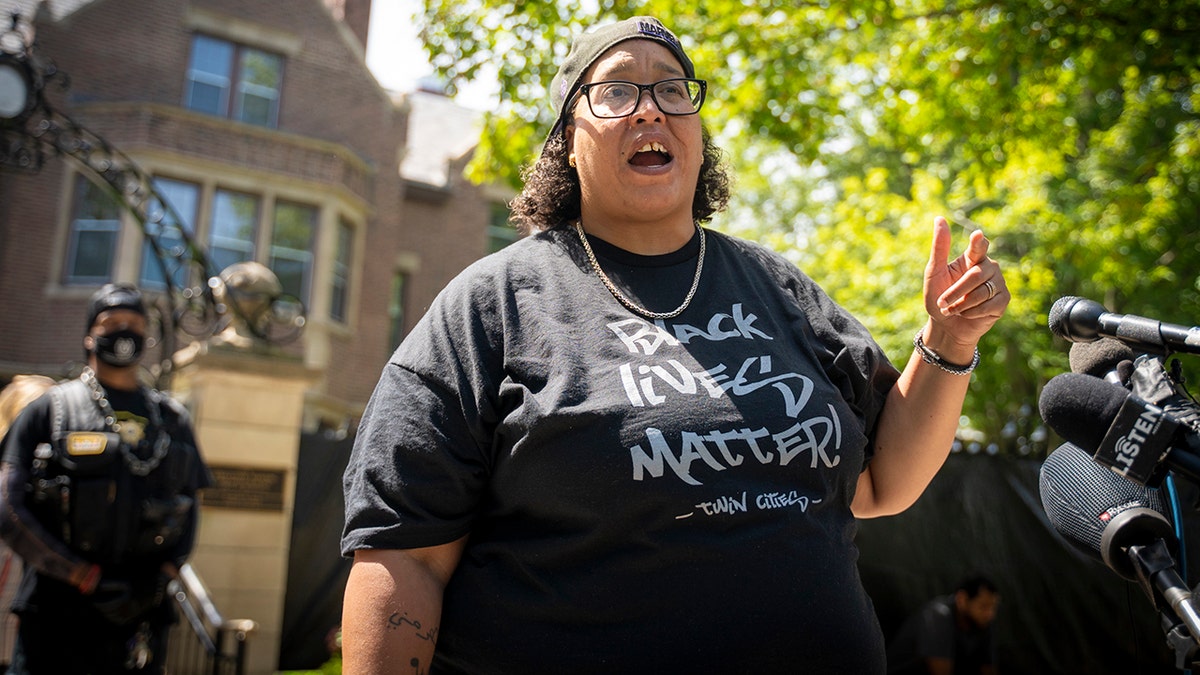 Minnesota school board member Chauntyll Allen ripped by state lawmaker after anti-ICE church invasion arrest at george magazine