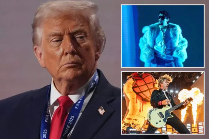 Trump skipping Super Bowl over Bad Bunny and Green Day performances: ‘I’m anti-them’ at george magazine
