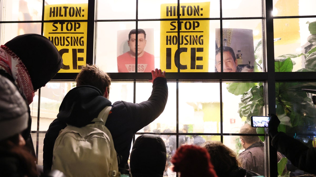 Dozens arrested after protesters take over NYC hotel lobby during anti-ICE demonstration at george magazine