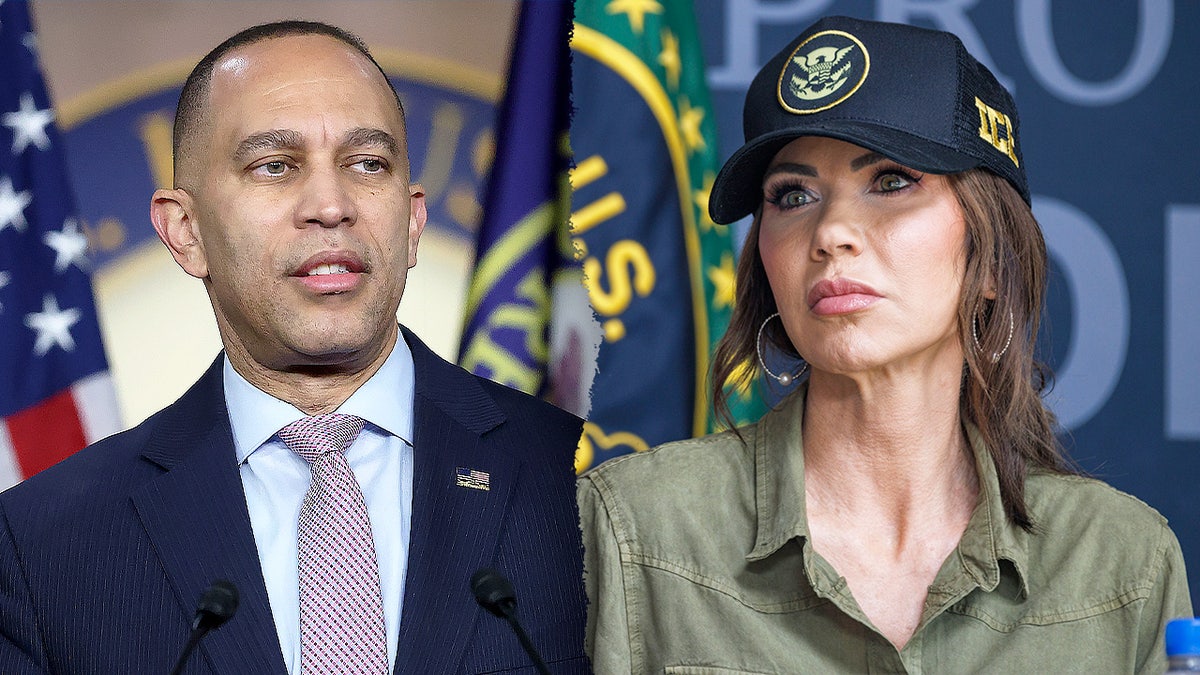 Jeffries says DHS Secretary Noem 'should be run out of town' amid ICE shooting backlash at george magazine