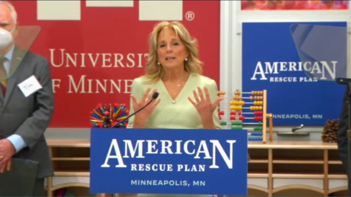 FLASHBACK: Jill Biden visited Minnesota to tout billions in child care spending during husband's admin at george magazine