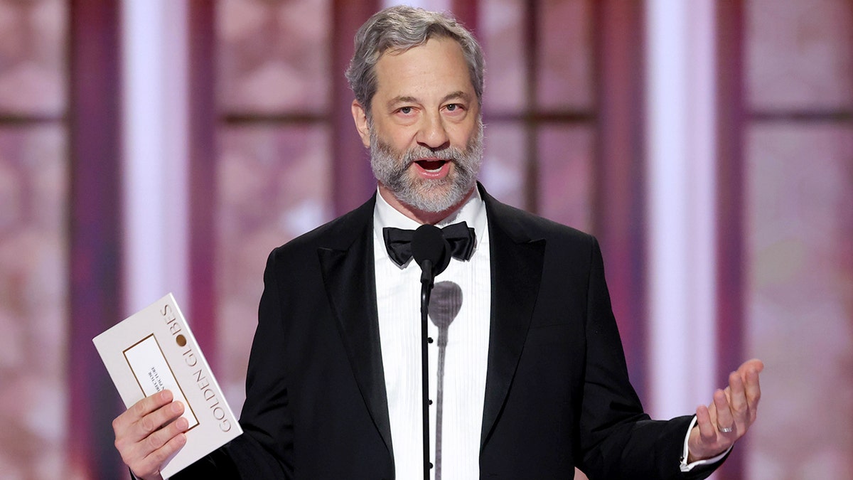 Director Judd Apatow claims ‘we’re in a dictatorship now’ during Golden Globes remarks at george magazine