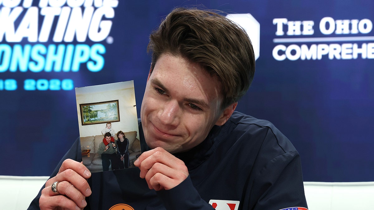 Figure skater Maxim Naumov makes US Olympic team one year after losing both parents in tragic DC plane crash at george magazine