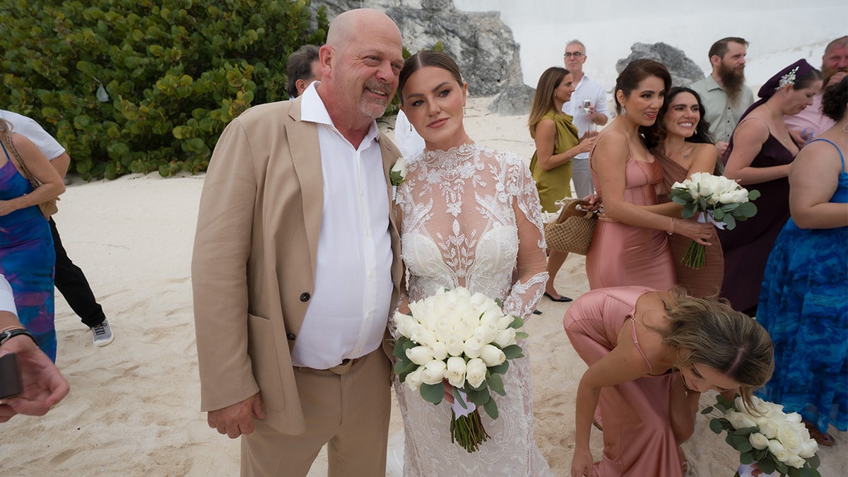 'Pawn Stars' host Rick Harrison marries wife Angie in Mexico family wedding at george magazine