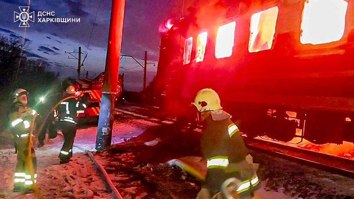 Russian drone attack on passenger train is an ‘act of terrorism,’ Zelenskyy says at george magazine
