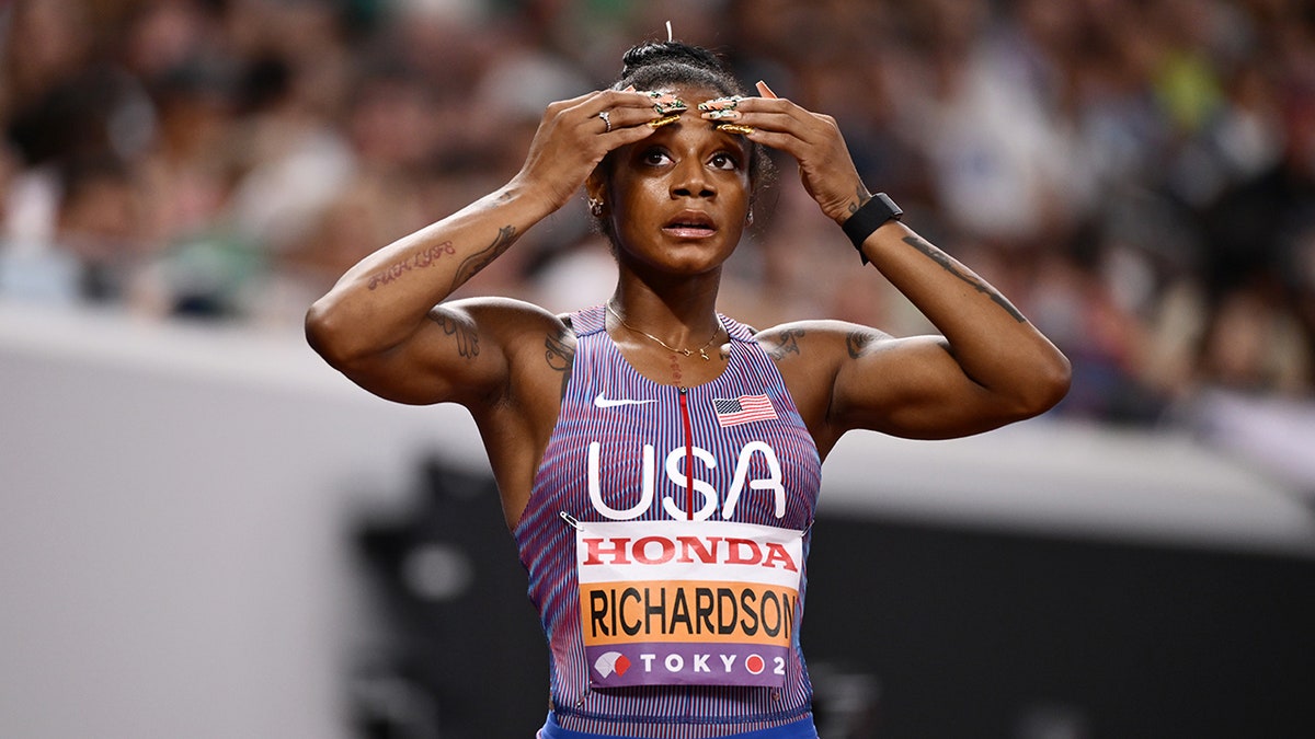 Olympian Sha'Carri Richardson pleads with officer to ‘work with me’ during speeding arrest: ‘I’m begging you’ at george magazine