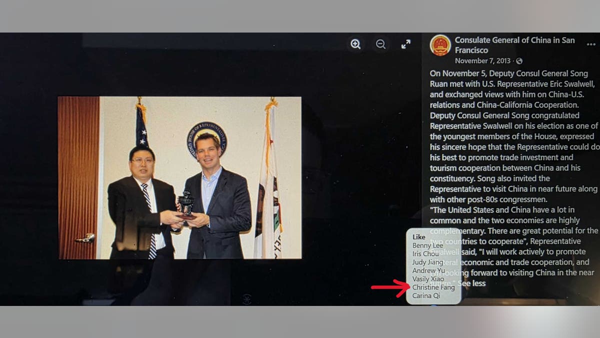Unearthed photo of Swalwell meeting with top CCP official raises alarm bells: 'Very disturbing' at george magazine