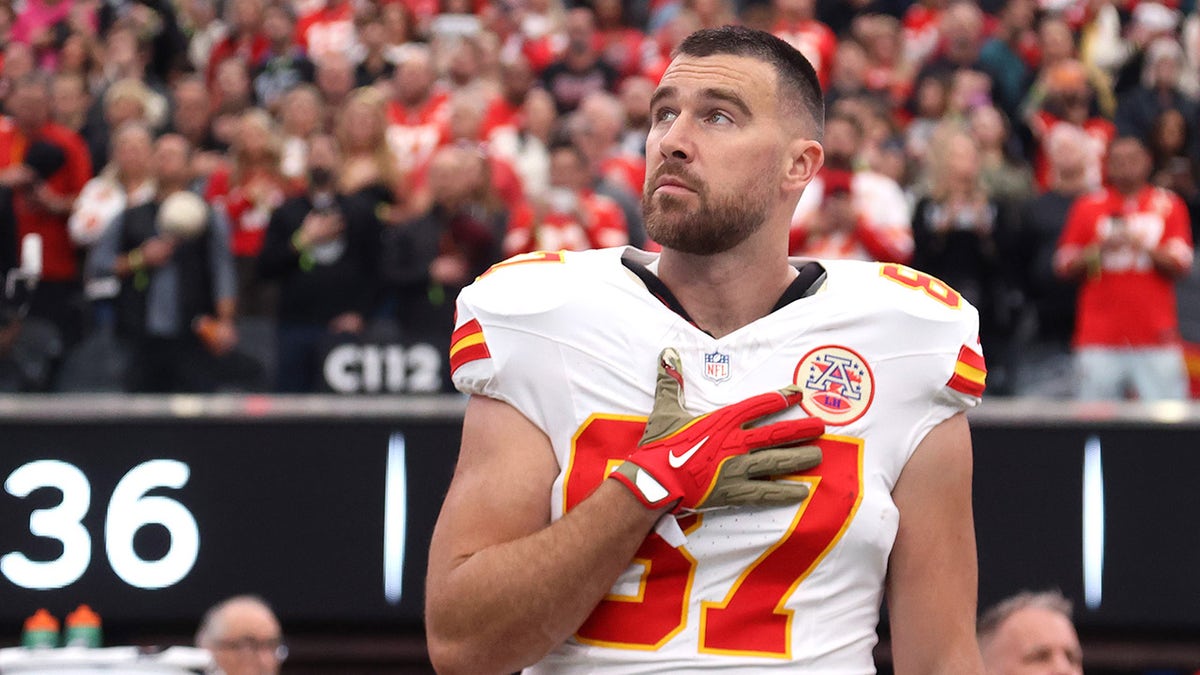 Travis Kelce reaches historic milestone in possible final game of NFL career, noncommittal about future at george magazine
