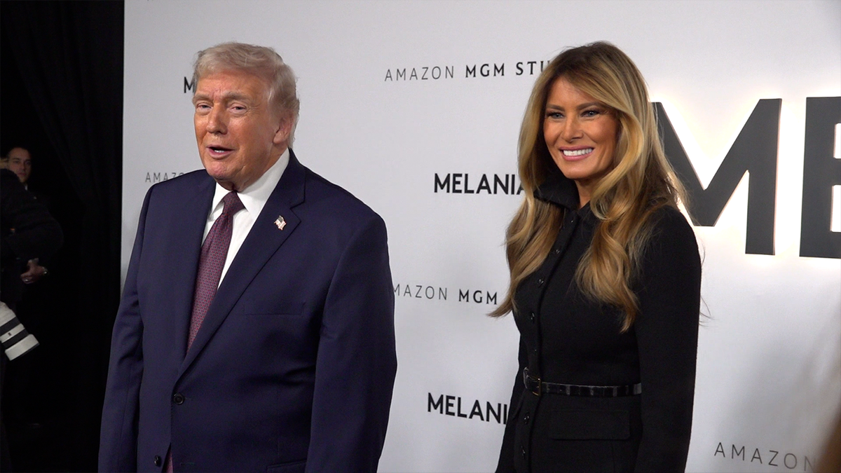 Trump says Melania has been 'more outspoken' this term at Trump Kennedy Center documentary premiere at george magazine