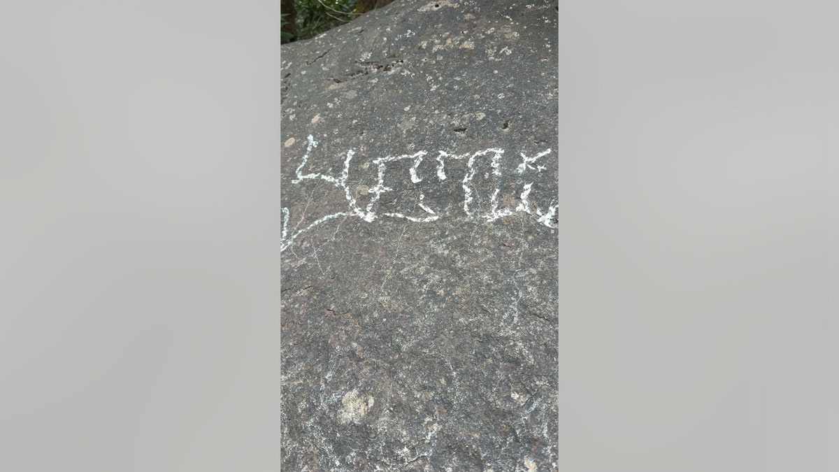 Vandals hit Yosemite National Park with graffiti on boulder, more at george magazine