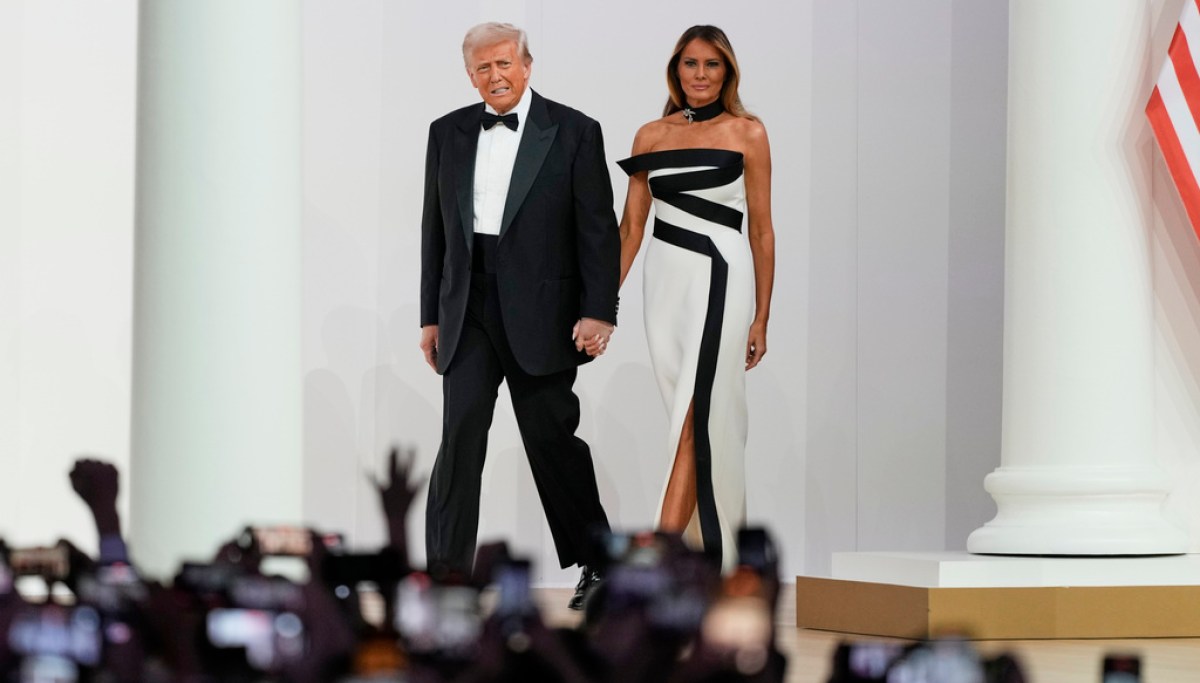 WATCH LIVE: Melania Trump presents inaugural gown at Smithsonian at george magazine