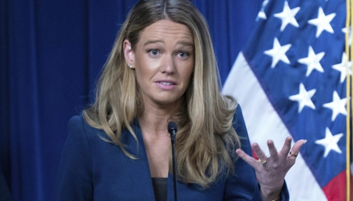 DHS spokeswoman Tricia McLaughlin quits as Noem impeachment calls continue at george magazine