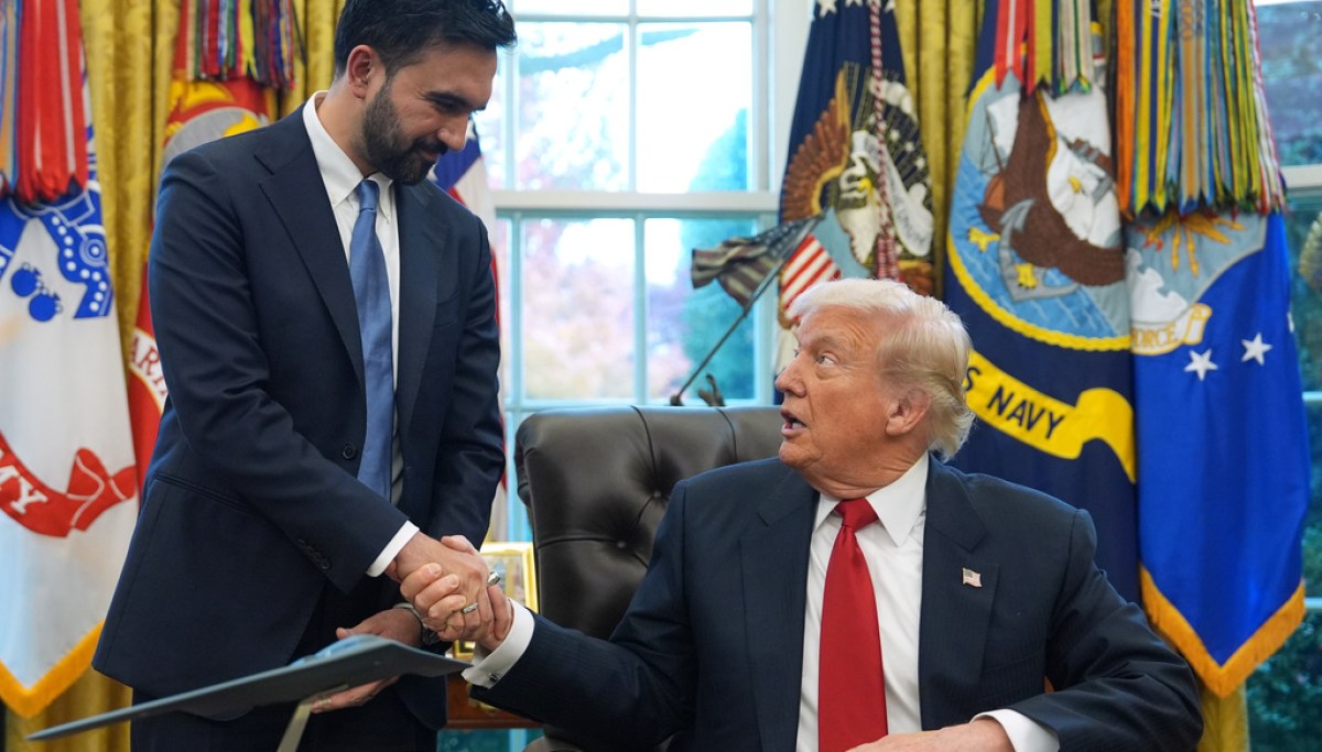 Mamdani pitches NYC housing initiative to Trump with newspaper mockup: ‘Let’s Build’ at george magazine