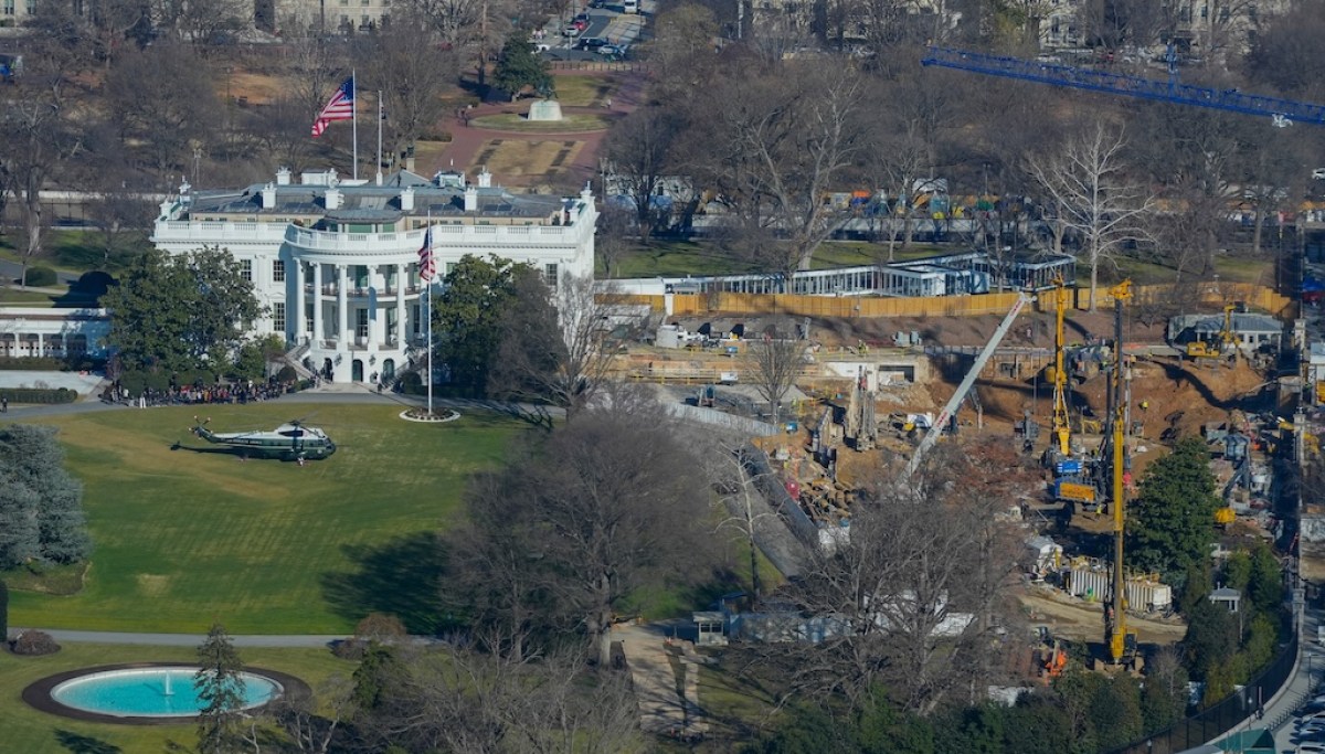 Judge clears White House ballroom construction at george magazine