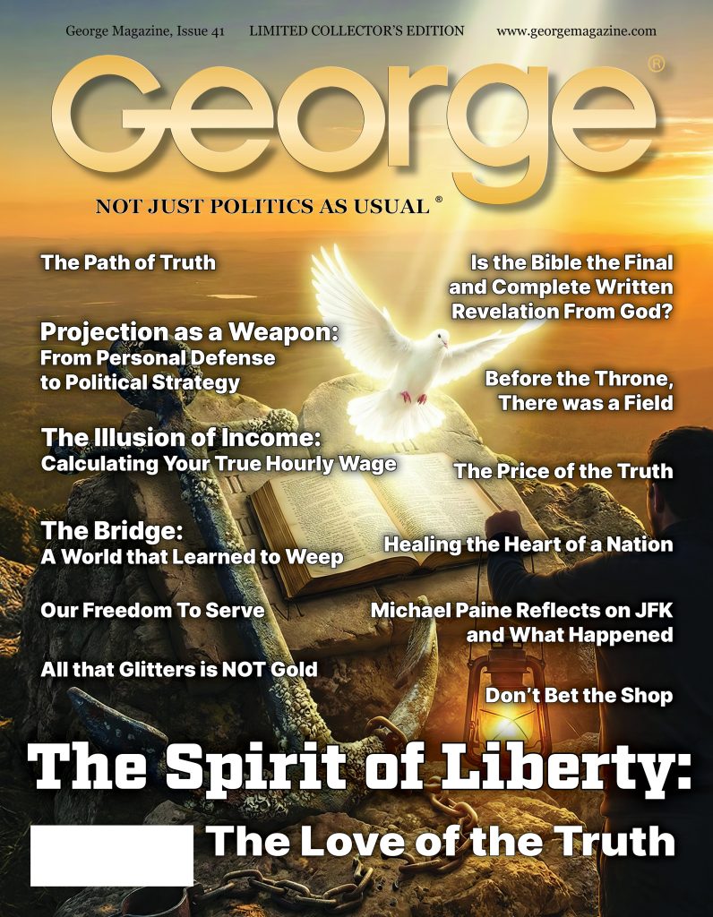 GEORGE Magazine, Issue 41, HARDCOVER Collector’s Edition  at george magazine