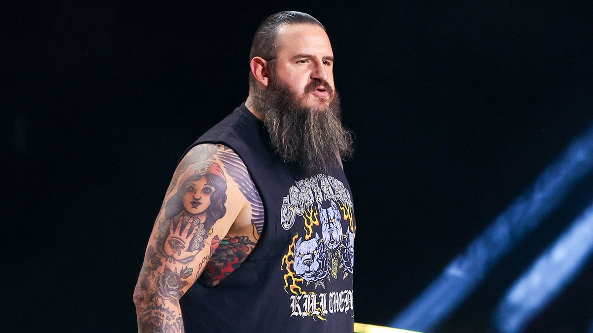 Pro wrestling fans loudly chant 'f--- ICE' during an All Elite Wrestling match at george magazine