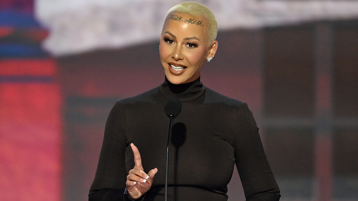 Amber Rose defends Charlie Kirk's widow against online critics at george magazine