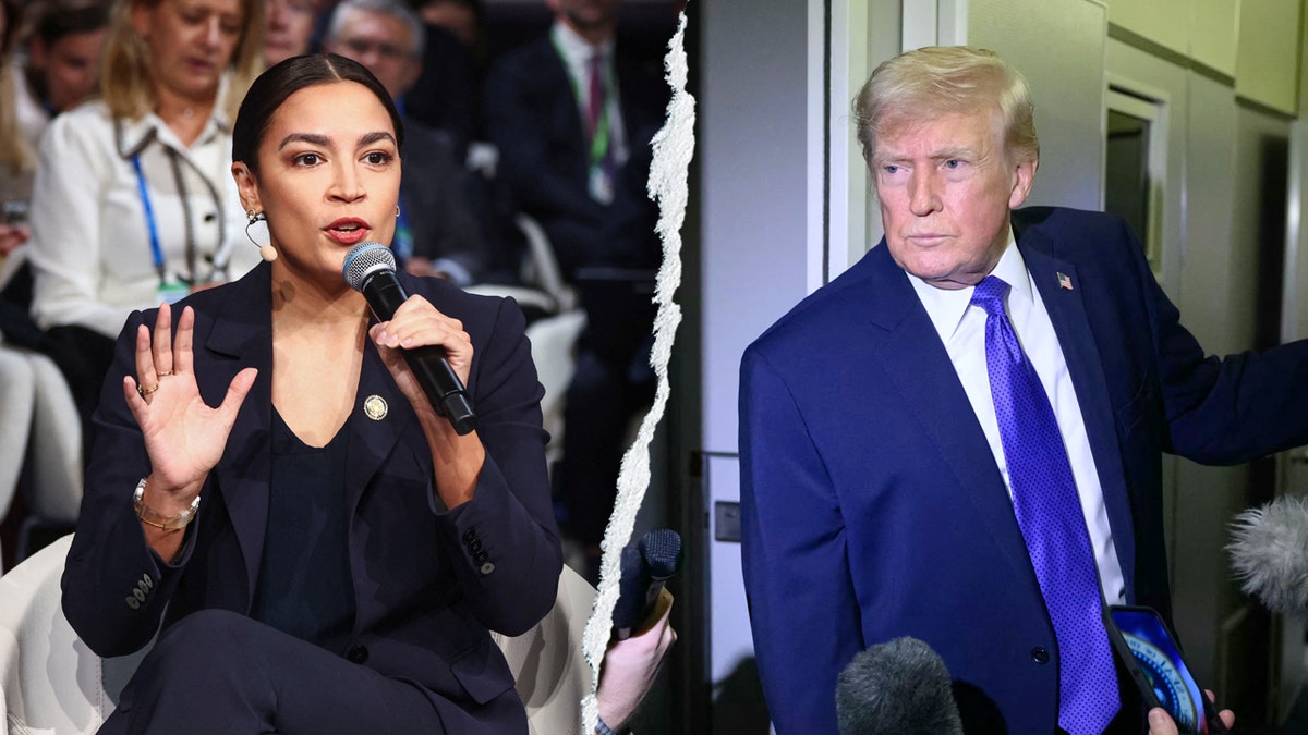 Trump hammers AOC Munich stumbles as 'not a good look for the United States' at george magazine