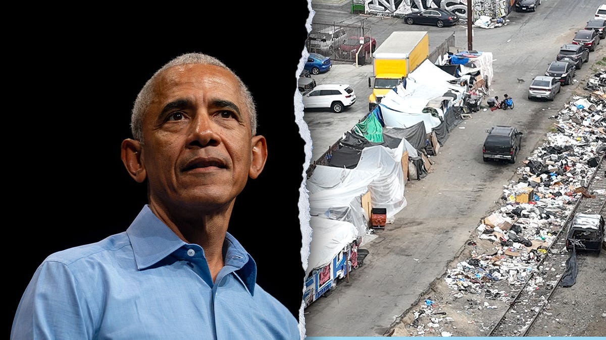 Obama calls Los Angeles homelessness an ‘atrocity,’ criticizes 'losing' political strategy at george magazine