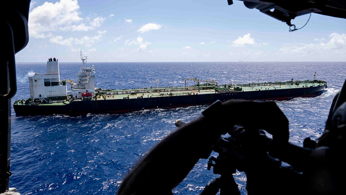 US forces interdict another fugitive tanker ship in Indian Ocean at george magazine