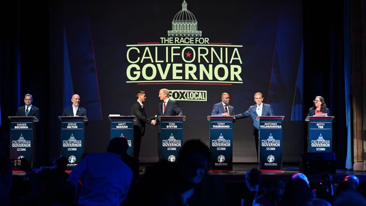 California Dems lash out at ICE during gubernatorial debate at george magazine
