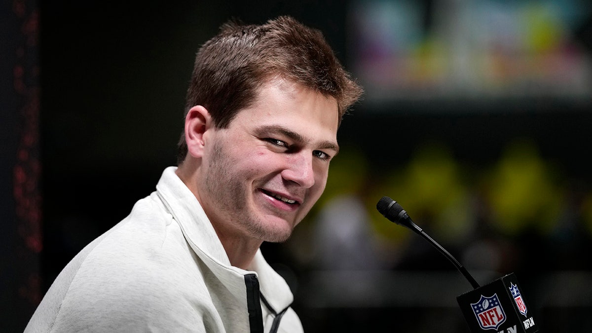 Patriots' Drake Maye ranks wife's viral TikTok baking recipes ahead of Super Bowl LX at george magazine