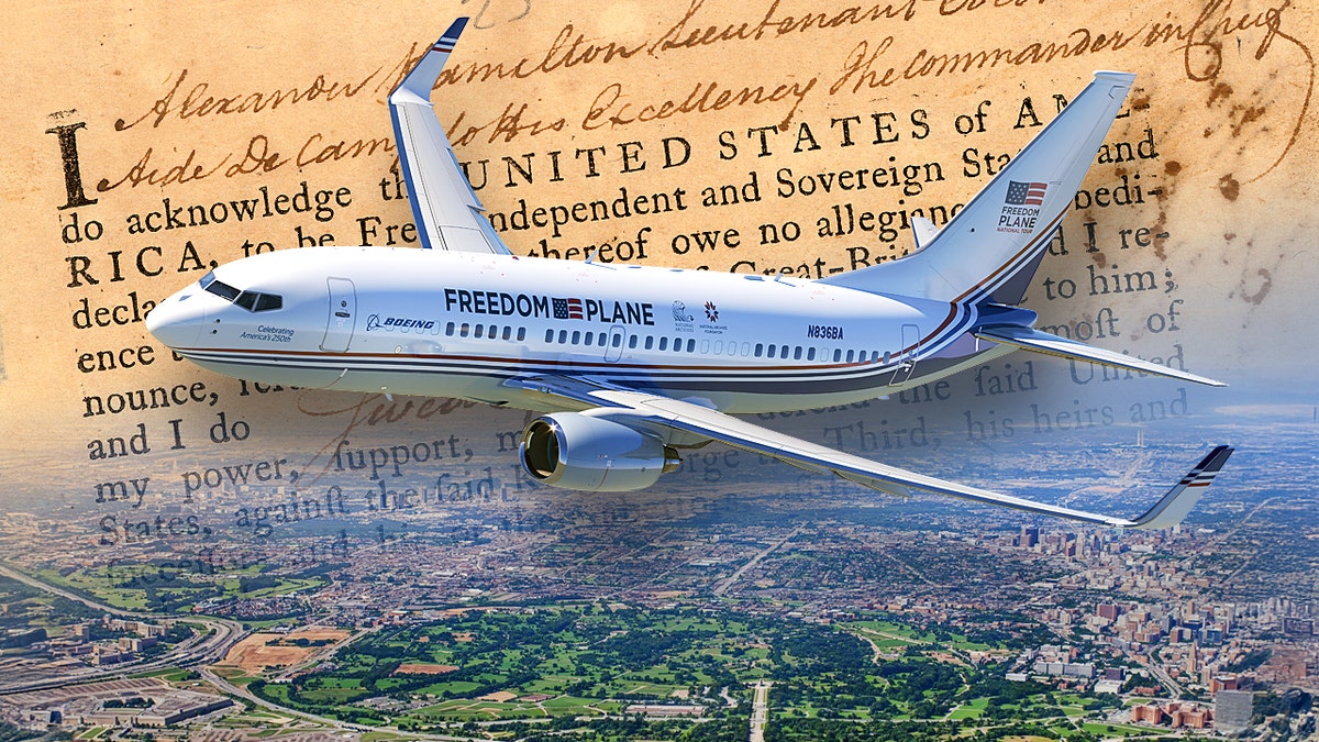 Our Boeing ‘Freedom Plane’ is bringing founding documents to all Americans at george magazine