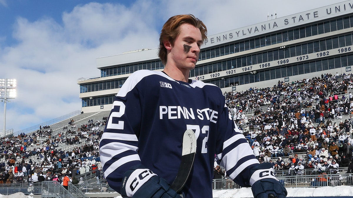 Top NHL prospect Gavin McKenna charged with assault in downtown Penn State incident, court document shows at george magazine
