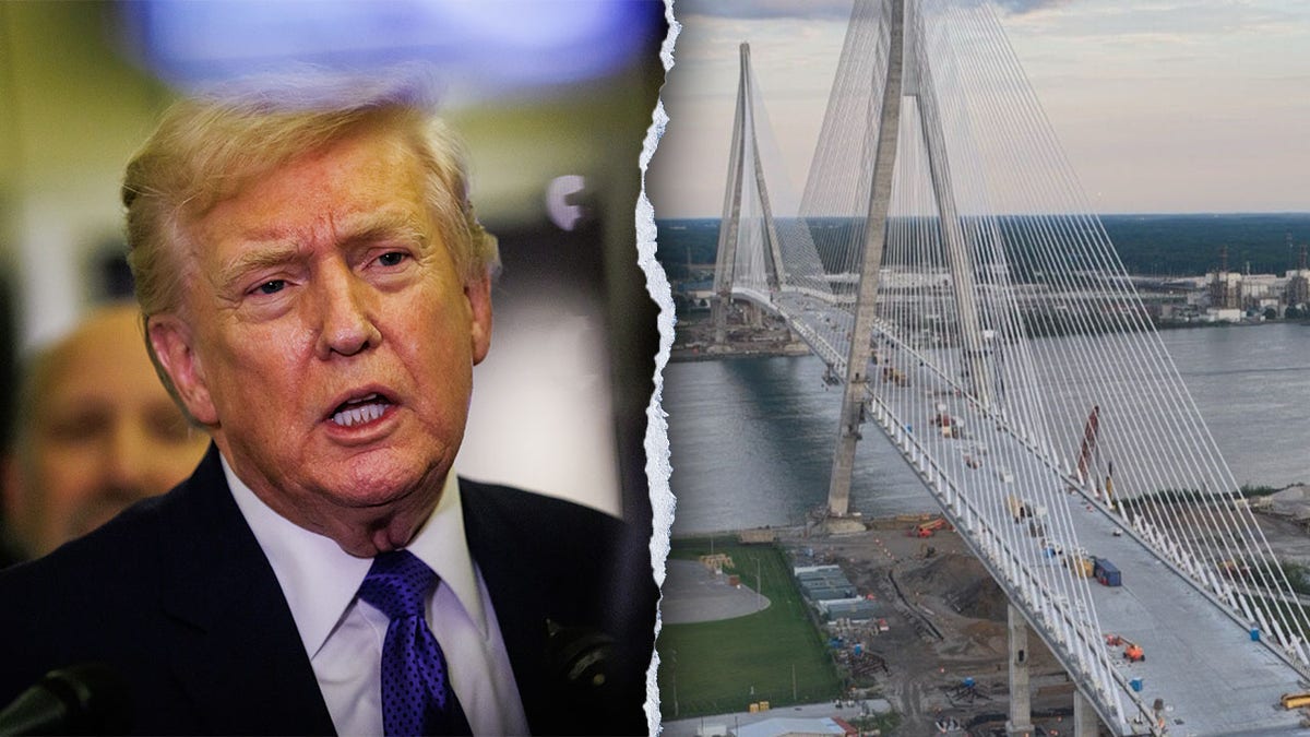 Trump says he will block US-Canada Bridge unless Canada negotiates on trade at george magazine