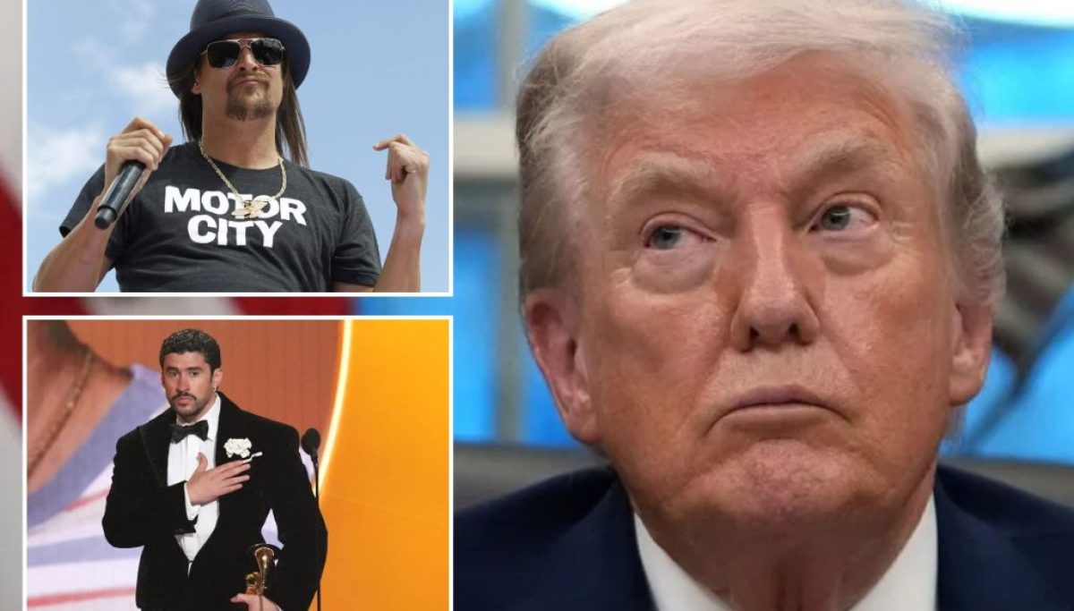 Trump ‘would much prefer’ to watch TPUSA Super Bowl halftime show instead of Bad Bunny at george magazine