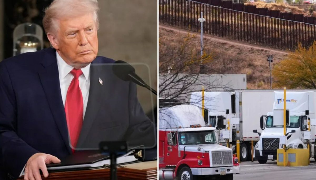 State of the Union: Trump urges passage of Delilah’s Law to keep illegal immigrant truck drivers off US roads at george magazine